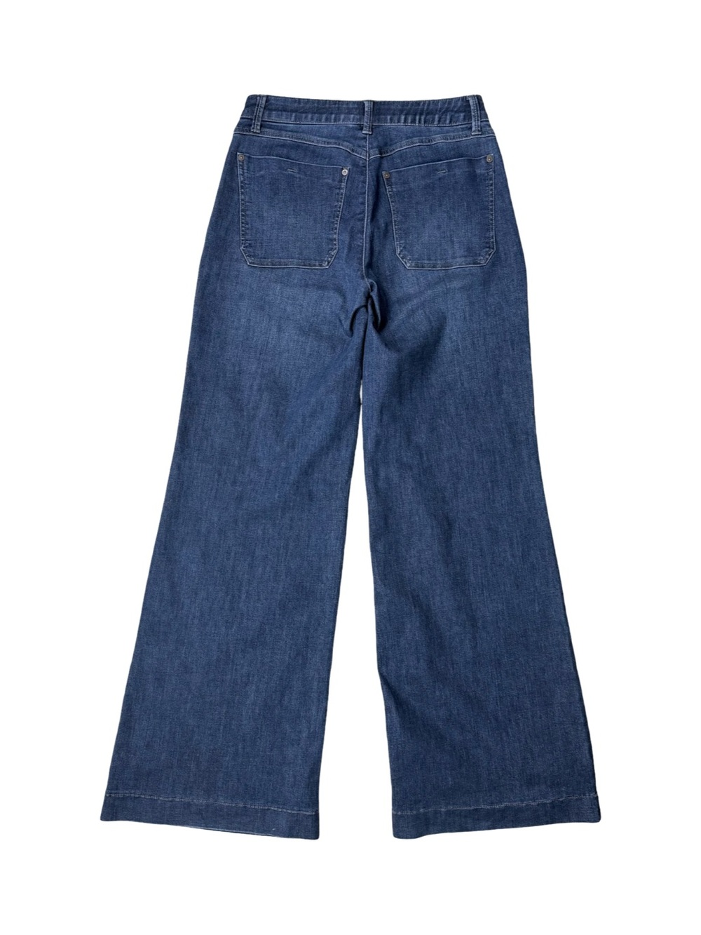 Wit & Wisdom Ab Solution Women Jeans High Rise Wide
Leg Stretch Color Indigo 4 - Picture 5 of 9